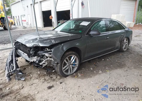 2015 Audi A8 L 4.0T from USA, damaged, VIN WAU32AFD7FN019029
